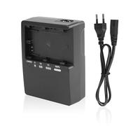 LP-E6 LC-E6 LC-E6N Chargeur Batterie, LC-E6 Chargeur Rapide pour Batterie Canon Compatible EOS 90D, 80D, 7D II, 6D II, III, II, EOS R5, R6 - Indicateur LED, Protection Sûre