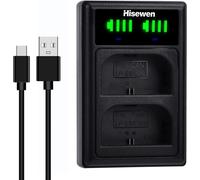 Lp-E6/Lp-E6N Chargeur De Batterie Usb Double Pour Canon B-Lpe6/Lp-E6N Batterie Sur Eos R7 R 90D 80D 70D 60D 6D Mark Ii 7D Mark Ii 5D Mark Iv Iii Ii 5Ds 5Ds R[Z18]