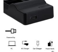 Lp-E8 Usb Charger For Canon Eos 550d,Eos 600d,Eos 650d,Eos 700d,Eos Kiss X4,X5,X6i,Eos Rebel T2i,Eos Rebel T3i,Eos Rebel T4i,Rebel T5i Camera And More.[J252]