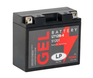 Lp Landport Batterie Au Gel Lt12b-4 12v 10ah