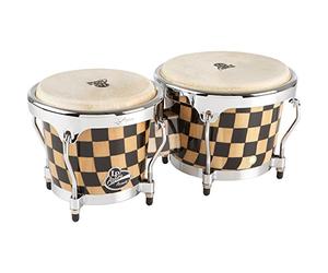 LP Latin Percussion Aspire Accent Bongo 6 3/4" & 8" damier LPA601-CHKC