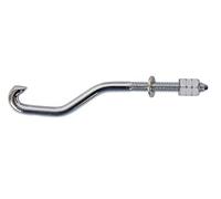 LP Latin Percussion Crochet de serrage Bongo, 5/16" x 145 mm x 53 mm, Chrome - LP213B