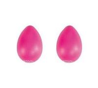 LP Latin Percussion LPR004-BG Rhythmix Egg Shaker Bubblegum 1 paire, non toxique - éducation musicale précoce en maternelle et à l'école de musique