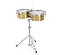 Latin Percussion 256-B Timbales Set Brass