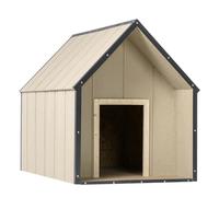 LP SmartSide Niche pour Chien Exterieur - Cabane Chien - Chenil pour Chiens de Grande Taille 80 x 118 x H94 cm, Taille L - TIMBELA M972-1