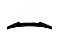 Lıp Spoiler Lıp Becquet de toit arrière adapté au X6 E71 E72 2008 - 2014, aileron arrière, Style Super Sport, Installation facile, Kit de pièces de carrosserie extérieure Spoiler Voiture(Glossy black)