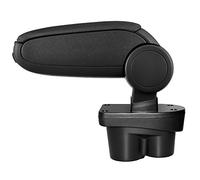 LP Trade Accoudoir Central pour Corsa E | Accessoire Console de Rangement et Repose-bras avec Compartiment Organiseur | Pièce Détachée d'Intérieur de Voiture | Tissu Noir