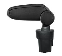 LP Trade Accoudoir Central pour Karl | Accessoire Console de Rangement et Repose-bras avec Compartiment Organiseur | Pièce Détachée d'Intérieur de Voiture | Tissu Noir