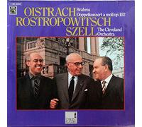 LP-vinyl - Oistrach , Rostropovich , George Szell , The Cleveland Orchestra , Johannes Brahms - Doppelkonzert A Moll Op. 102 - recordnr: 1C 065-02 009