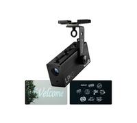 BeamZ LP10 Projecteur à GOBO/LOGO sur Batterie - 10 Watts, 10 gobos, 6 heures d'Autonomie, Fonction Zoom et Netteté, Support Aimanté, Idéal pour Projeter votre Logo sur un Mur, Sol, Plafond