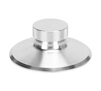 Lp120b pour Lecteur LP, stabilisateur de Poids pour Platine Vinyle, Pinces de Poids en Aluminium, Pince de stabilisation pour Platine Vinyle, phonographe (Argent)