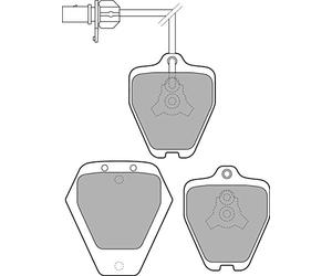 LP1760 Disc Brake Pads