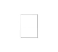 Sigel LP202 - Perforé - blanc - A5 (148 x 210 mm) - 80 g/m² - 200 étiquette(s) (100 feuille(s) x 2 papier uni G