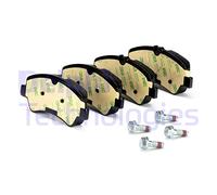 LP2662 Disc Brake Pads | Compatible avec: FORD TOURNEO CUSTOM V362 Bus, TRANSIT CUSTOM V362 Bus, TRANSIT CUSTOM V362 Kasten, TRANSIT V363 Bus