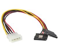 LP4 Molex Mâle À Double 15 Broches SATA Femelle Puissance Fil Asynchrone,305mm -