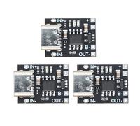 LP4056H Module de charge de batterie au lithium USB de type C 1 A 3,7 V 4,2 V pour projets et batterie au lithium de type C efficace