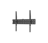 TOOQ LP4170F-B - Support Mural Fixe pour Moniteur/TV/LED de 37" à 70" jusqu'à 40 kg de Poids, Distance au Mur 27 mm avec Niveau à Bulle, Ultra Fin, Format VESA jusqu'à 600 x 400 Noir