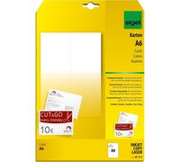 [LP711] sigel Cartes postales imprimables A6 170 g Blanc, 80 sur 20f