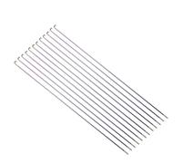 LPACXBYD Fil de Rayon de vélo Arc-en-Ciel 26 27.5 29 Pouces, vélo de Montagne/Route 304 en Acier Inoxydable 14G 259/261/271/273/291/293MM pour Les vélos(293MM x 12pcs Color)