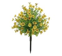 LPACXBYD Plante Violette en Plastique, décoration extérieure, arbustes résistants, Faux tuteur Floral pour Jardin(Color 2-Type 3)