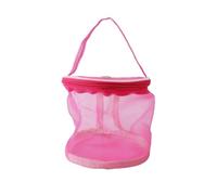 LPACXBYD Sac à Projet Tricot 1/10PCS Portable Knitting Yarn Ball Storage Case Round Empty Mesh Bag Basket Crochet Sewing Accessories Container Home Organizer(Pink,Color1)