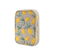LPACXBYD Sac à Projet Tricot Empty Knitting Needles Case Travel Storage Organizer Bag for Circular and Other Accessories Kit(Yellow)