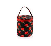 LPACXBYD Sac à Projet Tricot Empty Small Yarn Storage Bag Lemon Yellow Knitted Wool Bags Portable Travel Organize for Crochet Hook and Sewing Tools(Red)