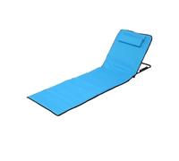 LPACXBYD Transat De Jardin Pool Lounge 5-Position Portable Sun Tanning Chaise with Headrest Foldable Reclining Lounger for Patio Garden Beach