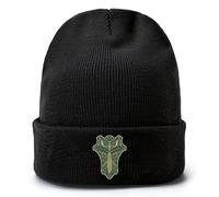 LPAEBGW Black Clov-er Bonnet Homme Hiver, Bonnet Bouffant Respirante avec Imprimé, Bonnet au Ski ou en Ville Taille Uni.que, Tricot(Black11)