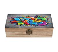 LPAGBCNU Boîte à bijoux en bois faite à la main pour ranger bijoux, pièces de monnaie, cartes tartot, petits trésors