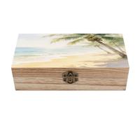 LPAGBCNU Boîte à bijoux en bois faite à la main pour ranger des bijoux, des pièces de monnaie, des cartes tartot, des petits trésors