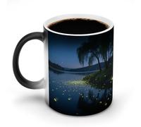 LPAGBCNU Tasse à café de 325 ml avec poignée - Tasse magique sensible à la chaleur pour homme et femme - Tasse amusante en céramique pour thé, latte, lait, cacao