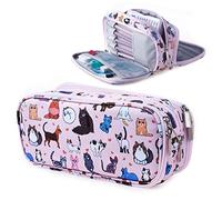 LParkin Trousse à Crayons en Forme Mignon pour Filles - Pochette Cadeau pour enseignante - Trousse de Maquillage - Trousse à Maquillage