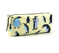 LParkin Trousse à crayons en toile avec pingouins - Trousse à crayons - Trousse à maquillage - Boîte à gadgets