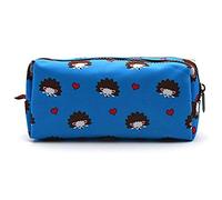 LParkin Trousse en toile avec motif hérisson - Grande capacité - Pour crayons, maquillage, cosmétiques, gadgets