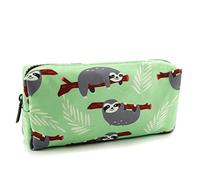 LParkin Trousse en toile pour étudiants - Grande capacité - Vert