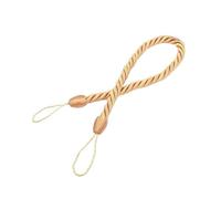 LPATEBCVU Embrasses en Corde pour Rideaux 1Pc Curtain Tieback Handmade Weave Gold Holder Clip Buckle Rope Home Decorative Room Accessories Tie Backs(Mix Golden)