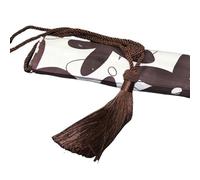 LPATEBCVU Embrasses en Corde pour Rideaux 1Pc Weave Tassel Curtain Tieback Rope DIY Simple Hanging Ball Tie Backs Holdbacks Home Decorative(Dark Coffee)