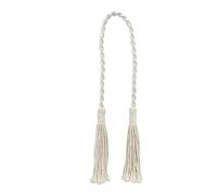 LPATEBCVU Embrasses en Corde pour Rideaux Curtain Straps Tie Leaf Backs Hand-Woven Cotton Tassel Decorative Accessories for Living Room(103cm)
