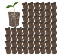 LPATEBCVU Éponges De Culture Pot de semis Plantes, 30 pièces, Boue Carbone inorganique, éponge Plantation for la Germination et Mise en Forme des graines, Accessoires Jardinage Pratiques