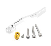 LPATEBCVU Guide ChaîNe pour VéLo Capteur de chaîne vélo Route, Protection légère, Gardien Chute, stabilisateur Guide Anti-Chute(Silver)