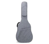 LPATEBCVU Housse Guitare Sac de Guitare intercalaire en Coton perlé Oxford à Dos épais Sacs imperméables Accessoires(Grey)
