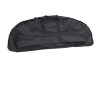 LPATEBCVU Housse pour Arc Compound Sac à Arc composé de tir l'arc 95/115cm, Sangle réglable en Toile, Pratique Cible Plein air, Mallette Rangement Portable étanche for arcs(115-Black)