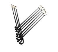 LPATEBCVU Lot de 36 rayons de vélo électrique 12 G en acier inoxydable 108/112/127/136/176/200/202/211/213/225 mm (12G 176 mm BK 36 pièces)
