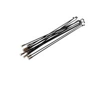 LPATEBCVU Lot de 5 embouts pour rayons de vélo électrique en acier inoxydable 304 12 G/108 ~ 225 mm (12G 136 mm BK 5 pièces)