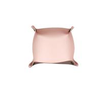LPATEBCVU Plateau En Cuir Plateau de rangement pliable en cuir 20 cm (7,87 pouces) for rouler le tabac et utiliser les pipes(Pink)