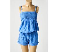 lpb les petites bombes combinaisons femme de couleur bleu