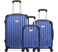 lpb luggage - lot de 3 - valise weekend, valise cabine et valise cabine xxs marianne - marine marine