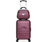 LPB LUGGAGE - Set de 2 Valises AURELIA-H 50 cm 4 Roues - violet