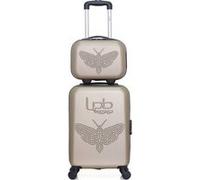 - set de 2 abs francette-h 4 roues - beige